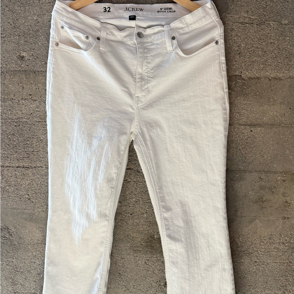 White J Crew jeans